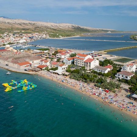 Villa Galeb Pag - At The Main Beach Pag Town Exterior photo